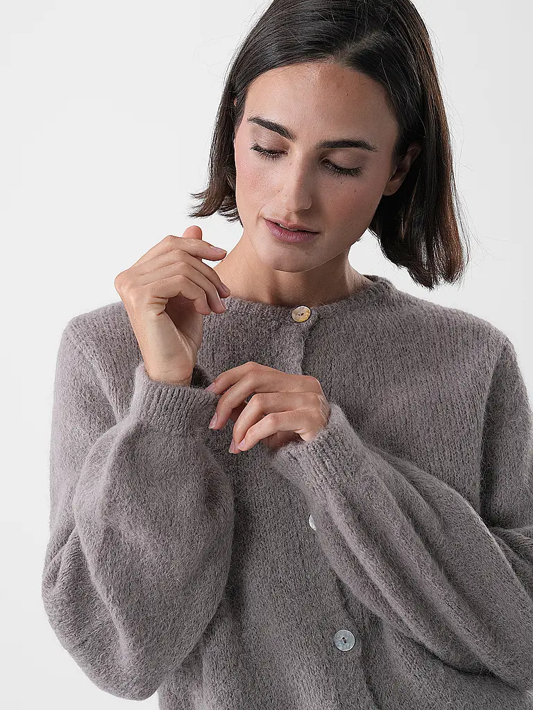 AMERICAN DREAMS | Strickjacke SUSAN | Hellbraun