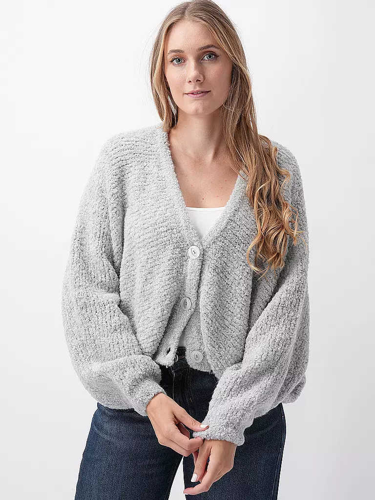AMERICAN VINTAGE | Cardigan ZOLLY | hellgrau
