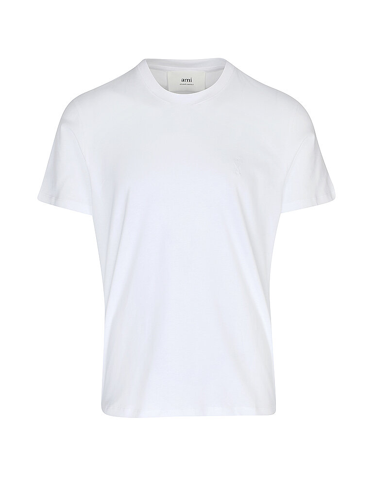 AMI PARIS T-Shirt weiss | L