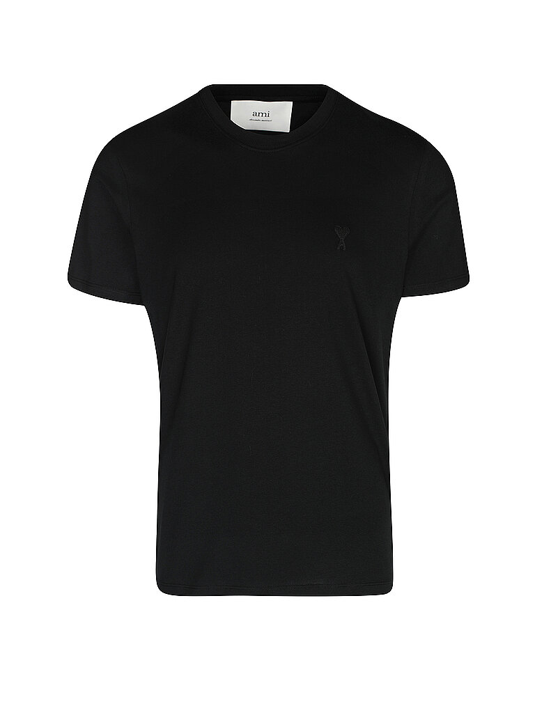 AMI PARIS T-Shirt schwarz | L