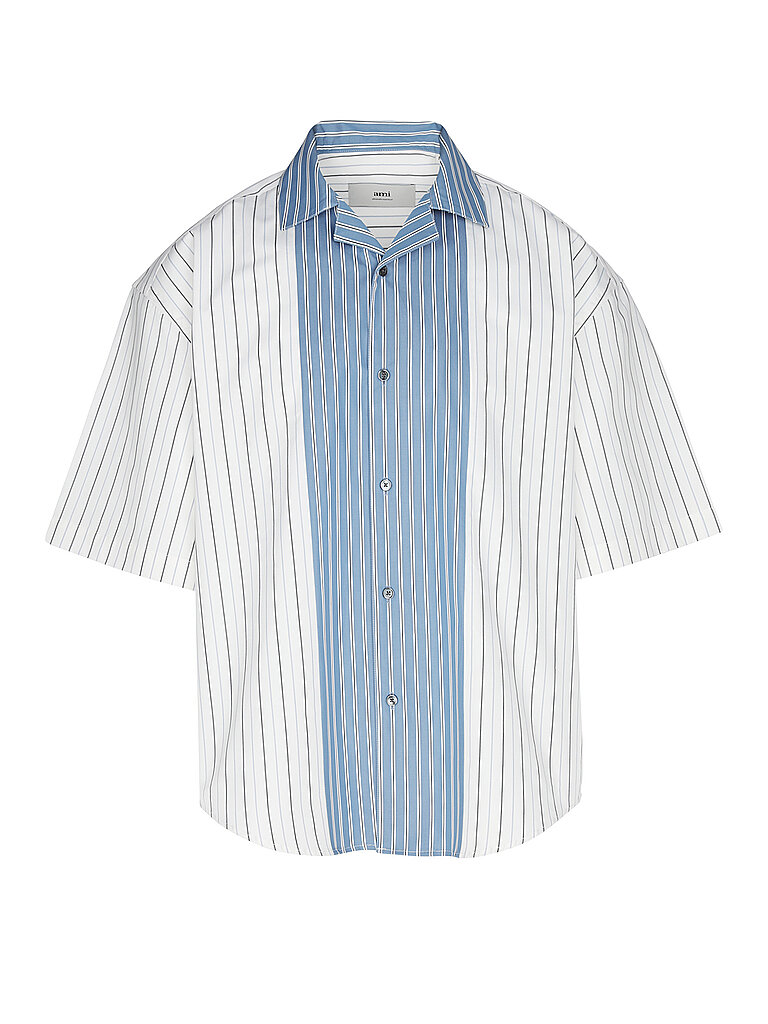 AMI PARIS Hemd Regular Fit weiss | L