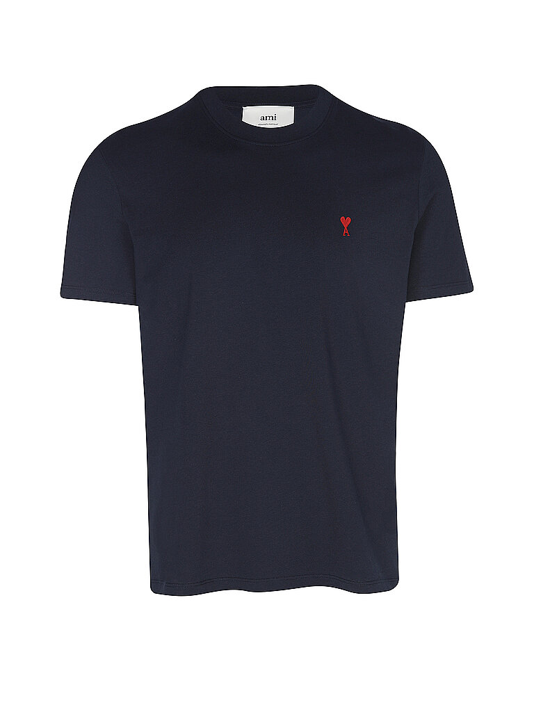 AMI PARIS T-Shirt CLASSIC blau | L