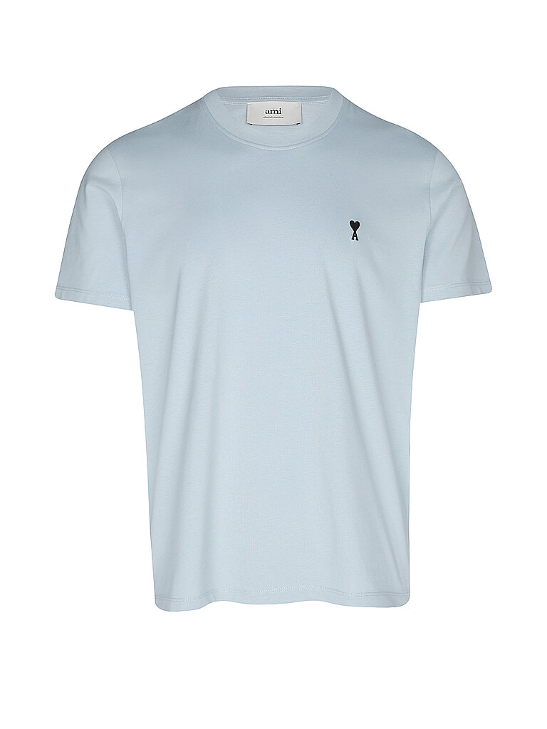 AMI PARIS T-Shirt hellblau | S