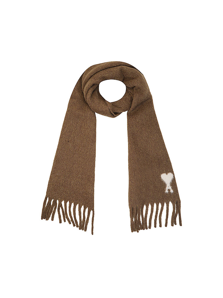 AMI PARIS Schal camel