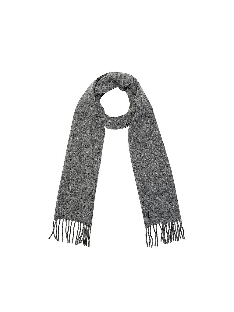 AMI PARIS Schal hellgrau