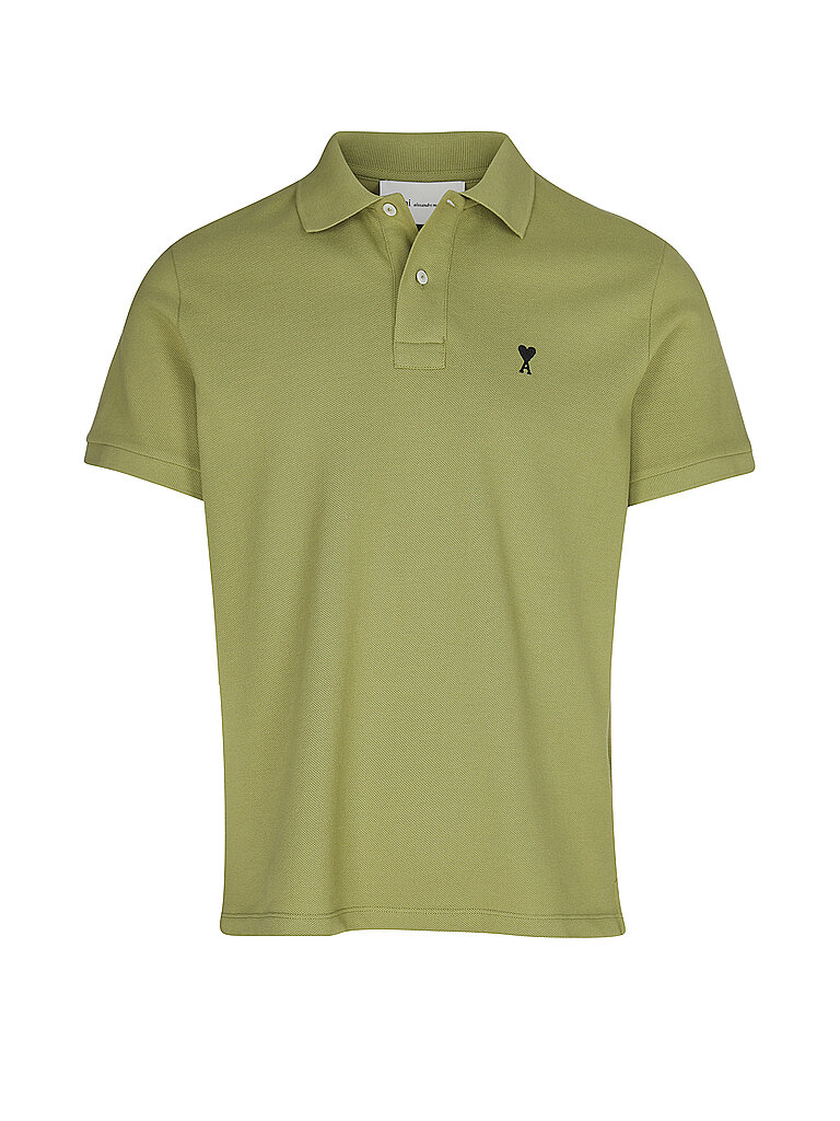 AMI PARIS Poloshirt grün | L