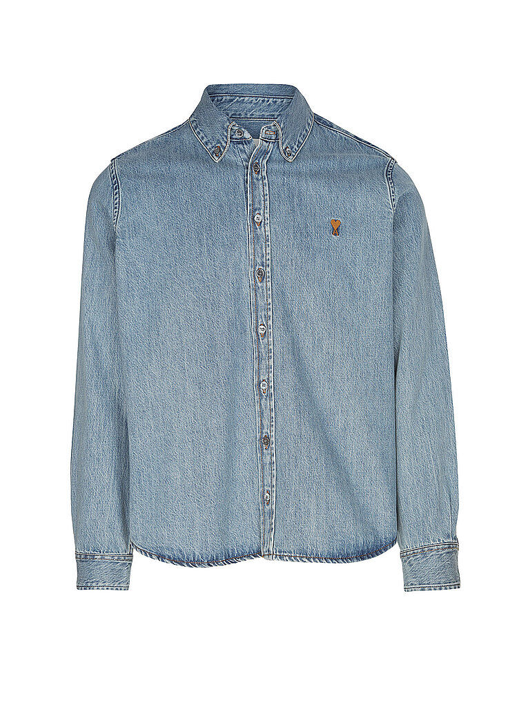 AMI PARIS Jeanshemd blau | XL
