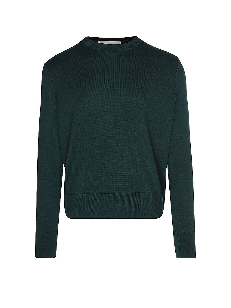 AMI PARIS Pullover dunkelgrün | S