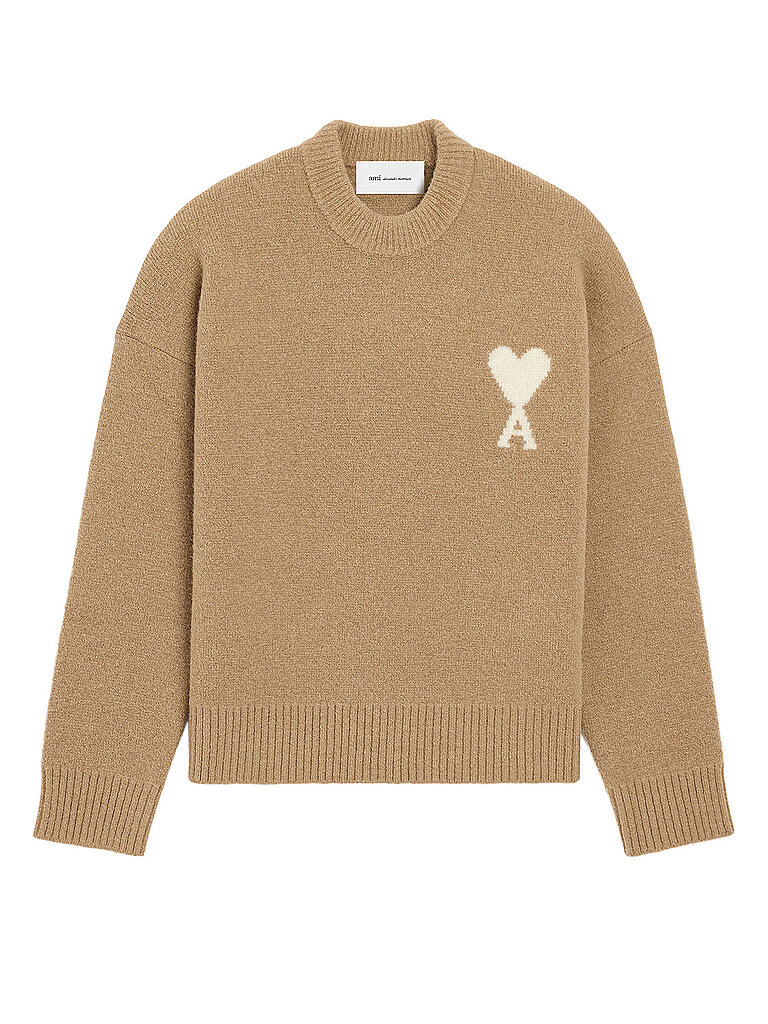 AMI PARIS Pullover beige | L