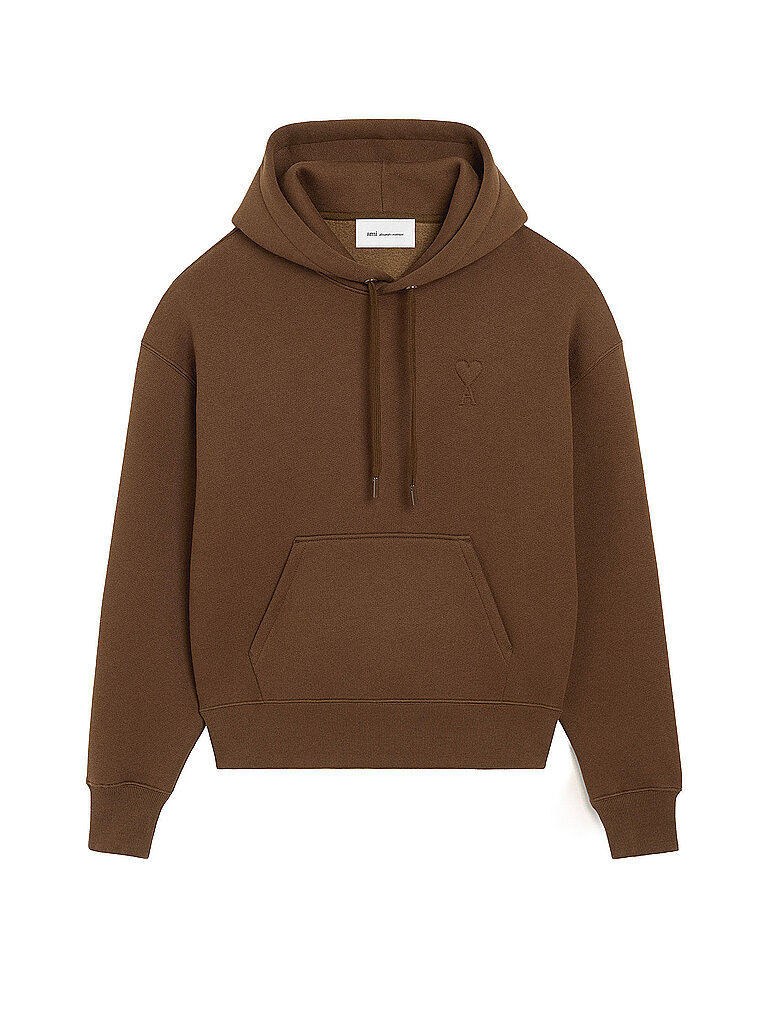 AMI PARIS Kapuzensweater - Hoodie braun | XL