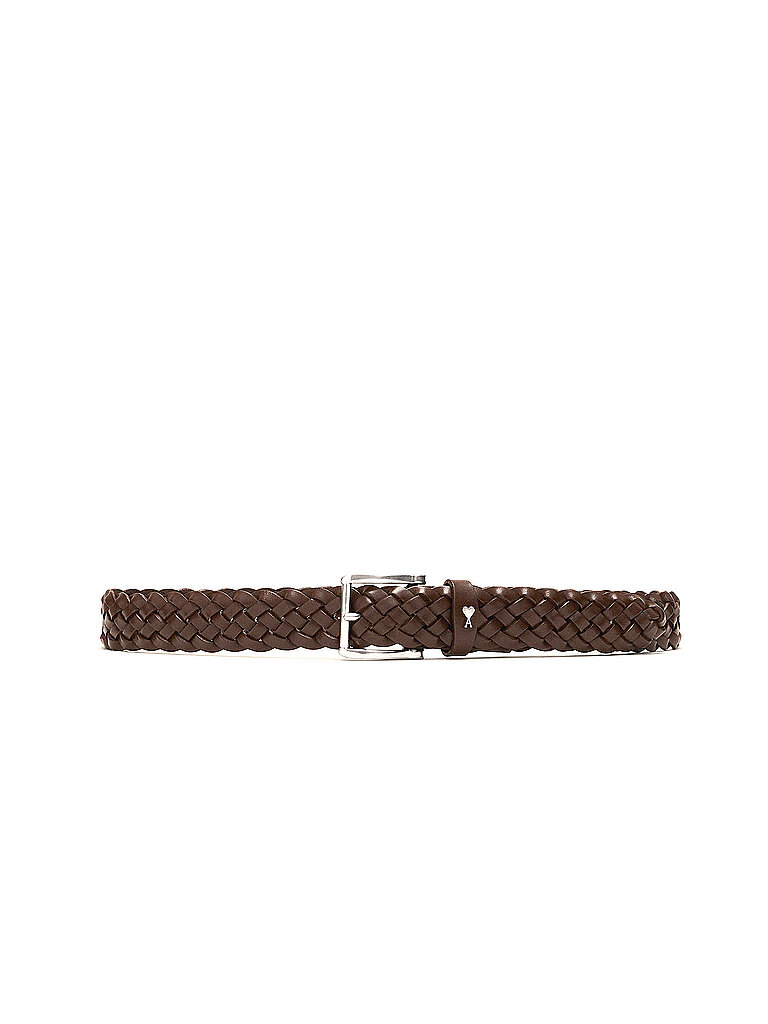 AMI PARIS Ledergürtel braun | 85