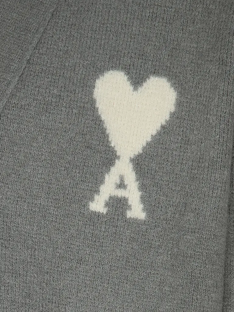 AMI PARIS | Cardigan | Hellgrau