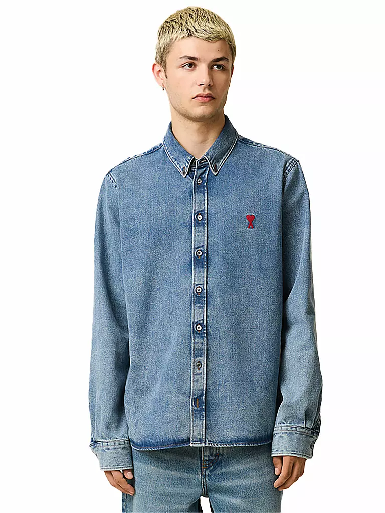 AMI PARIS | Jeanshemd | blau