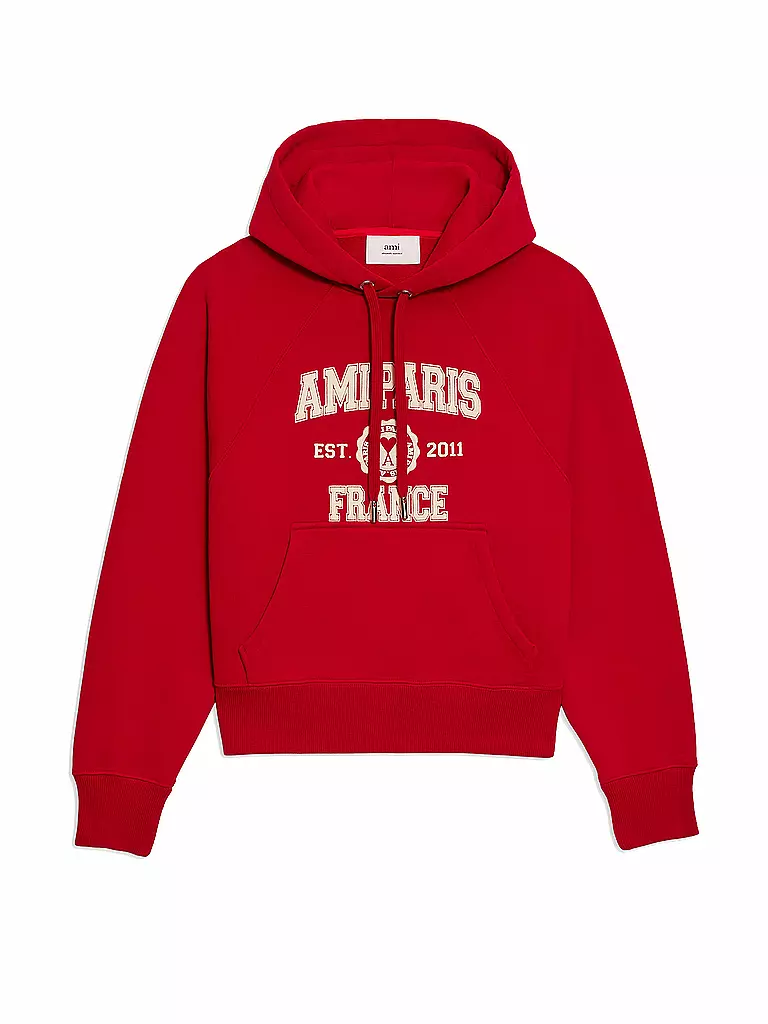 AMI PARIS | Kapuzensweater - Hoodie | rot