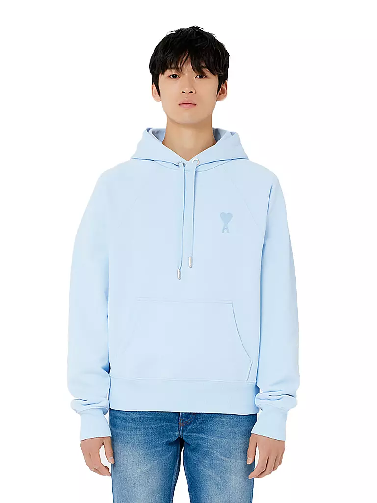 AMI PARIS | Kapuzensweater - Hoodie | hellblau