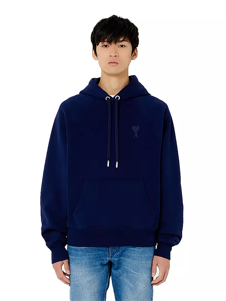 AMI PARIS | Kapuzensweater - Hoodie | blau