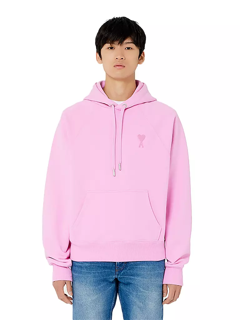 AMI PARIS | Kapuzensweater - Hoodie | pink