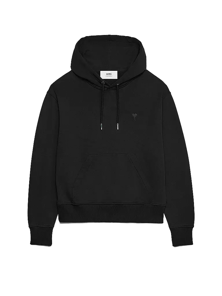 AMI PARIS | Kapuzensweater - Hoodie | schwarz