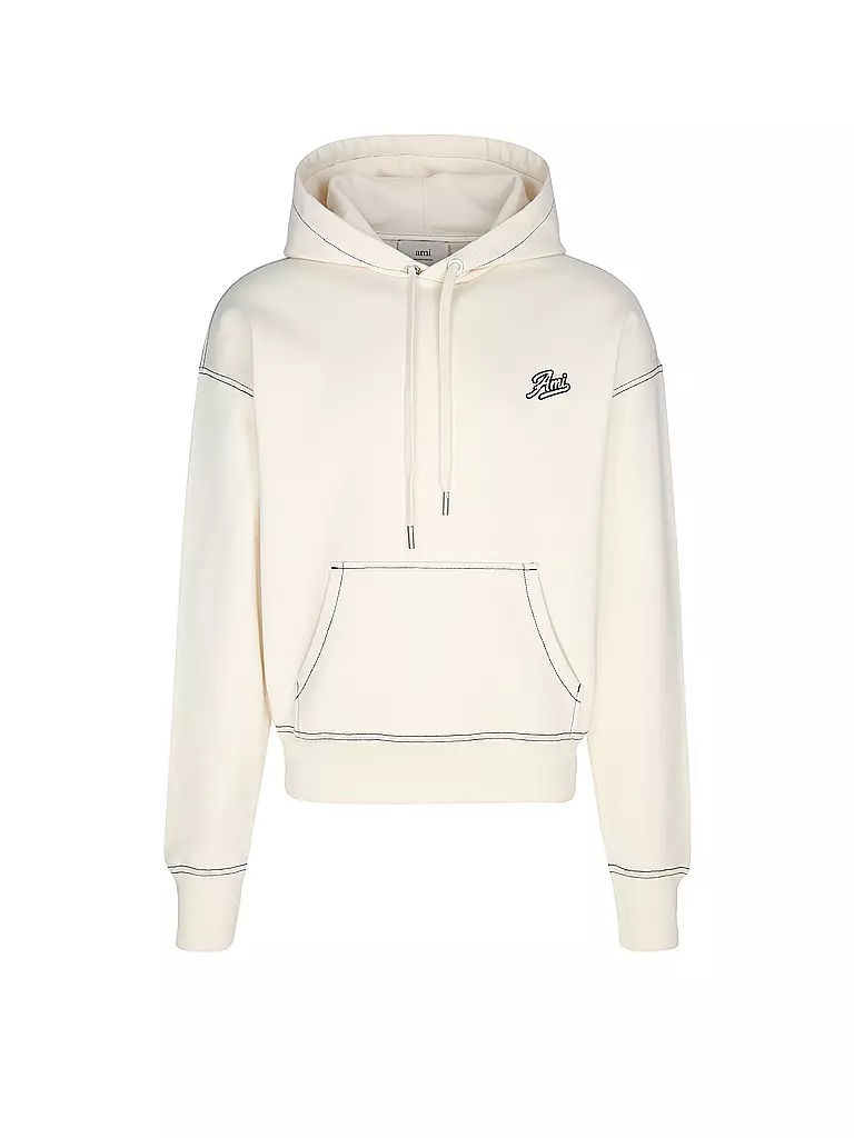 AMI PARIS | Kapuzensweater - Hoodie | creme