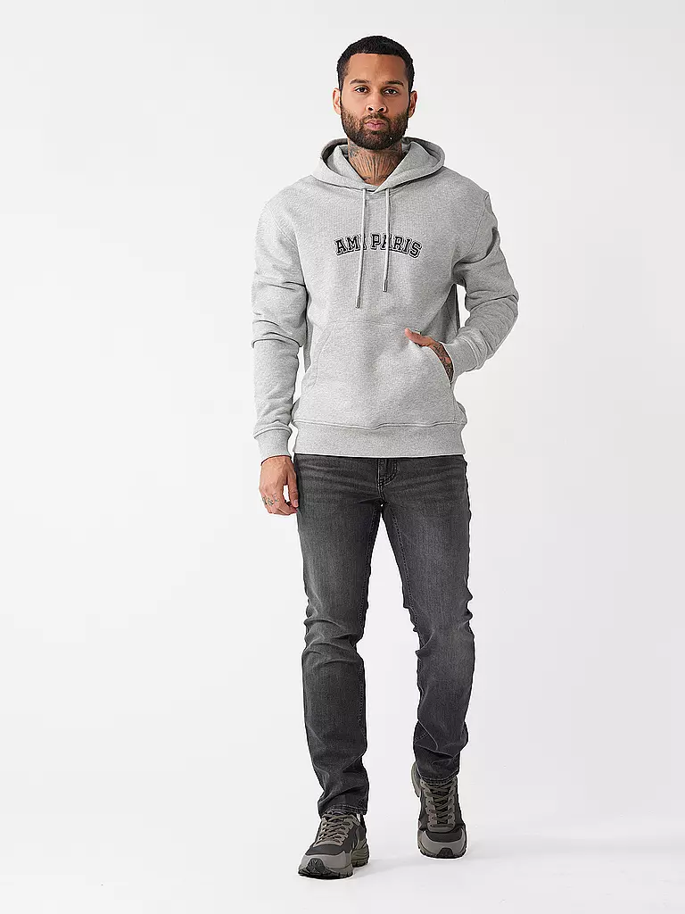 AMI PARIS | Kapuzensweater - Hoodie | grau