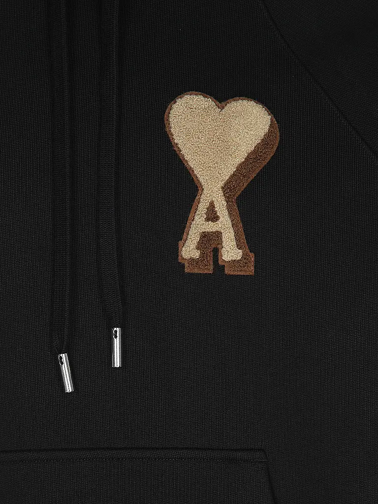 AMI PARIS | Kapuzensweater - Hoodie | Schwarz