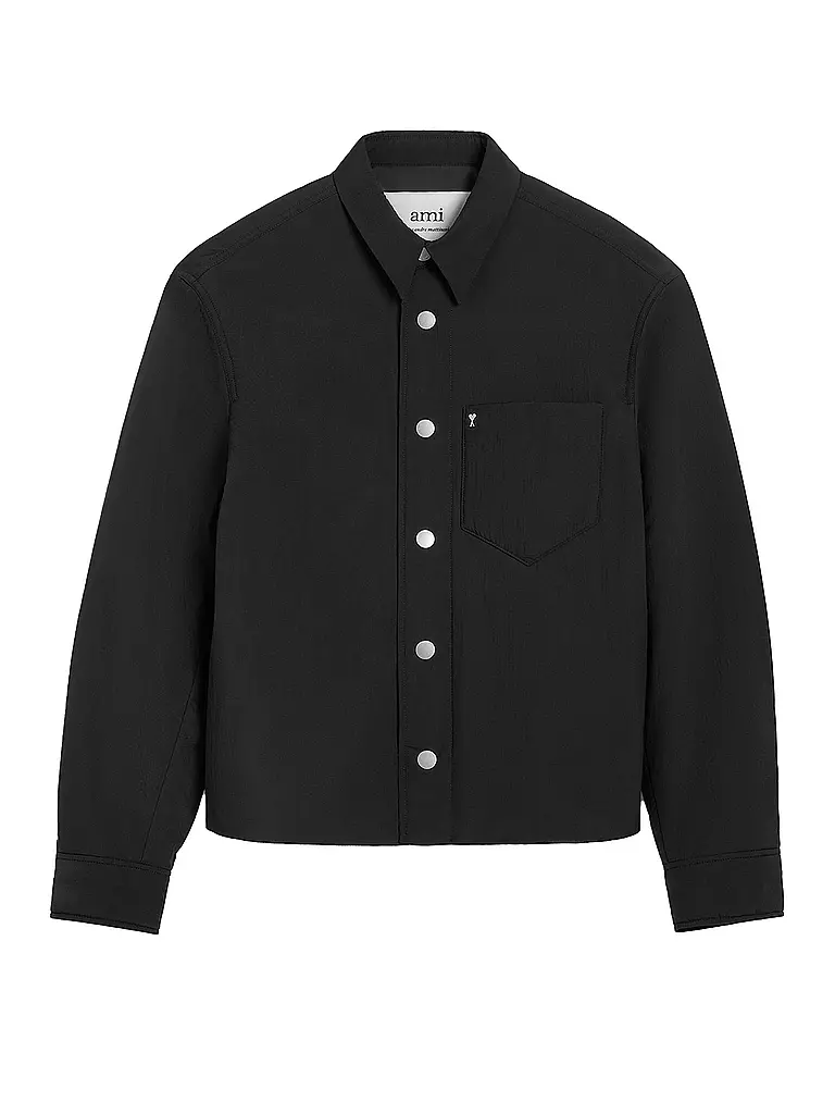 AMI PARIS | Kurzjacke Overshirt | schwarz