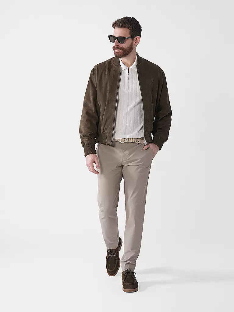 AMI PARIS | Lederjacke  | schwarz