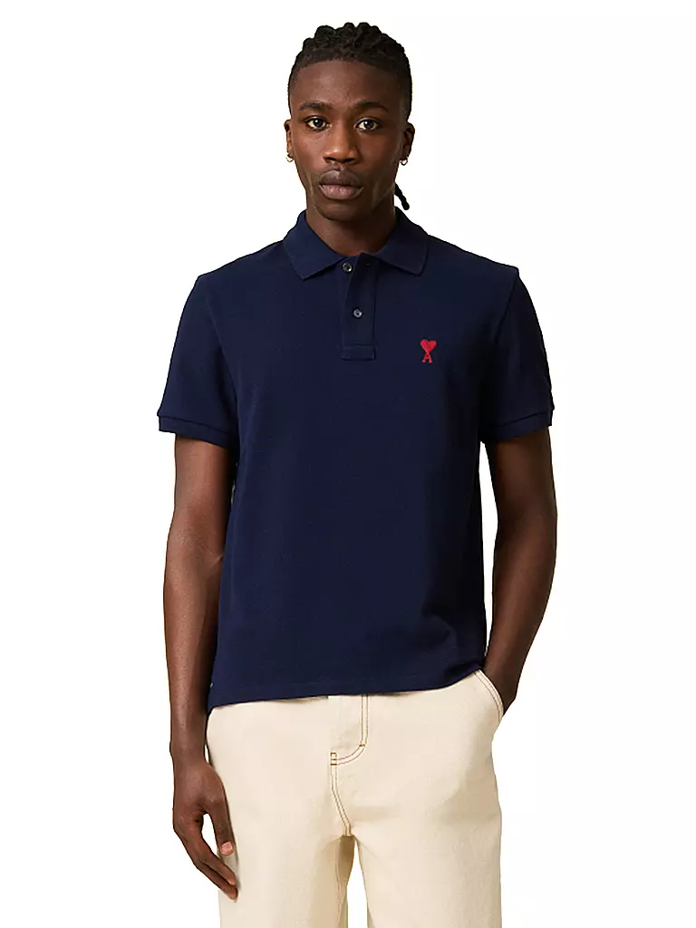 AMI PARIS | Poloshirt | schwarz
