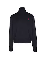 AMI PARIS | Rollkragenpullover  | dunkelblau