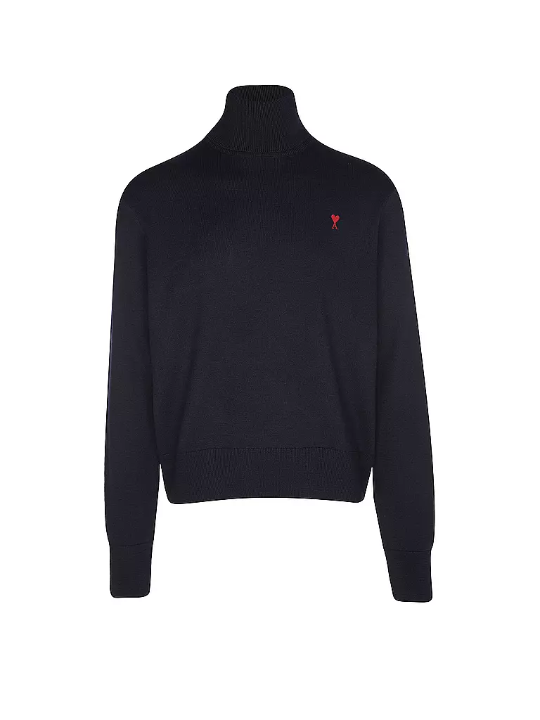 AMI PARIS | Rollkragenpullover  | blau