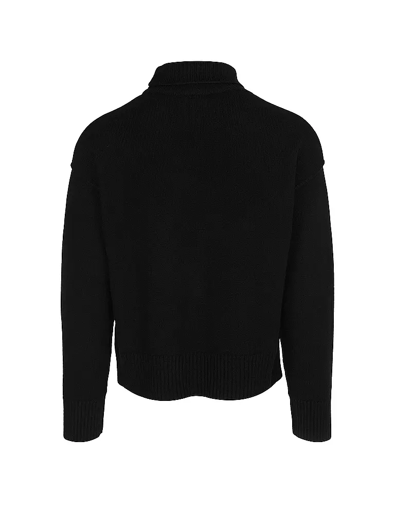 AMI PARIS | Rollkragenpullover | schwarz