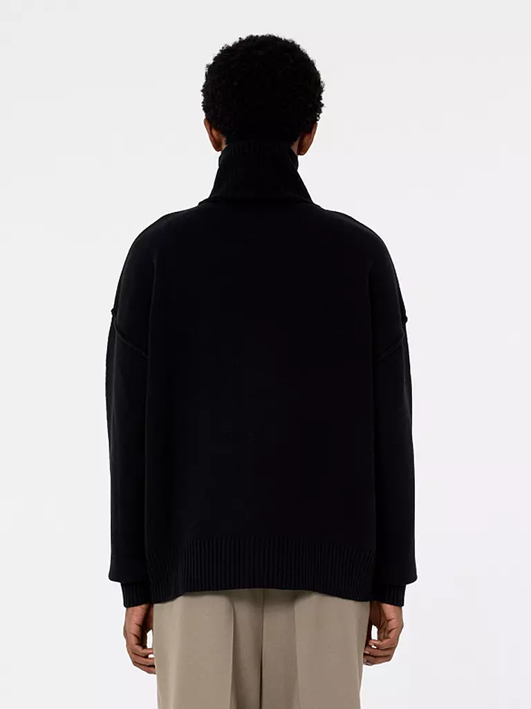 AMI PARIS | Rollkragenpullover | schwarz