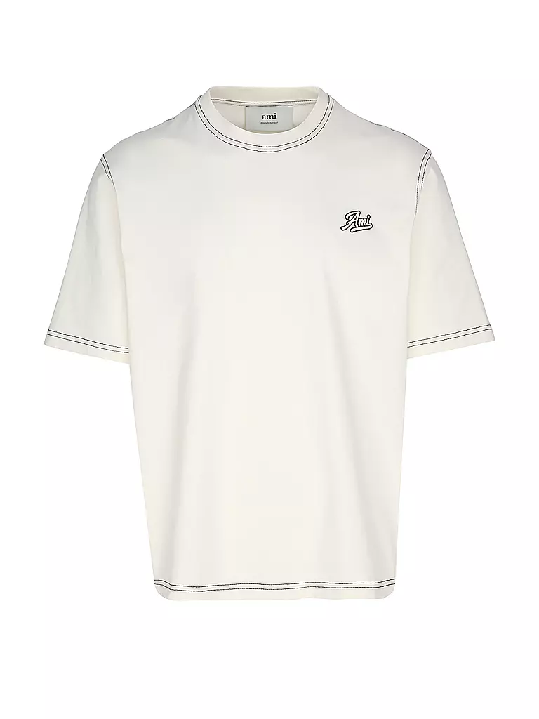 AMI PARIS | T-Shirt  | creme