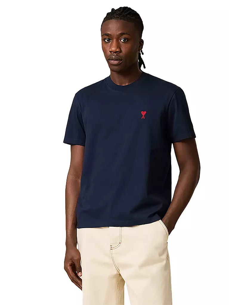 AMI PARIS | T-Shirt CLASSIC | hellgrau