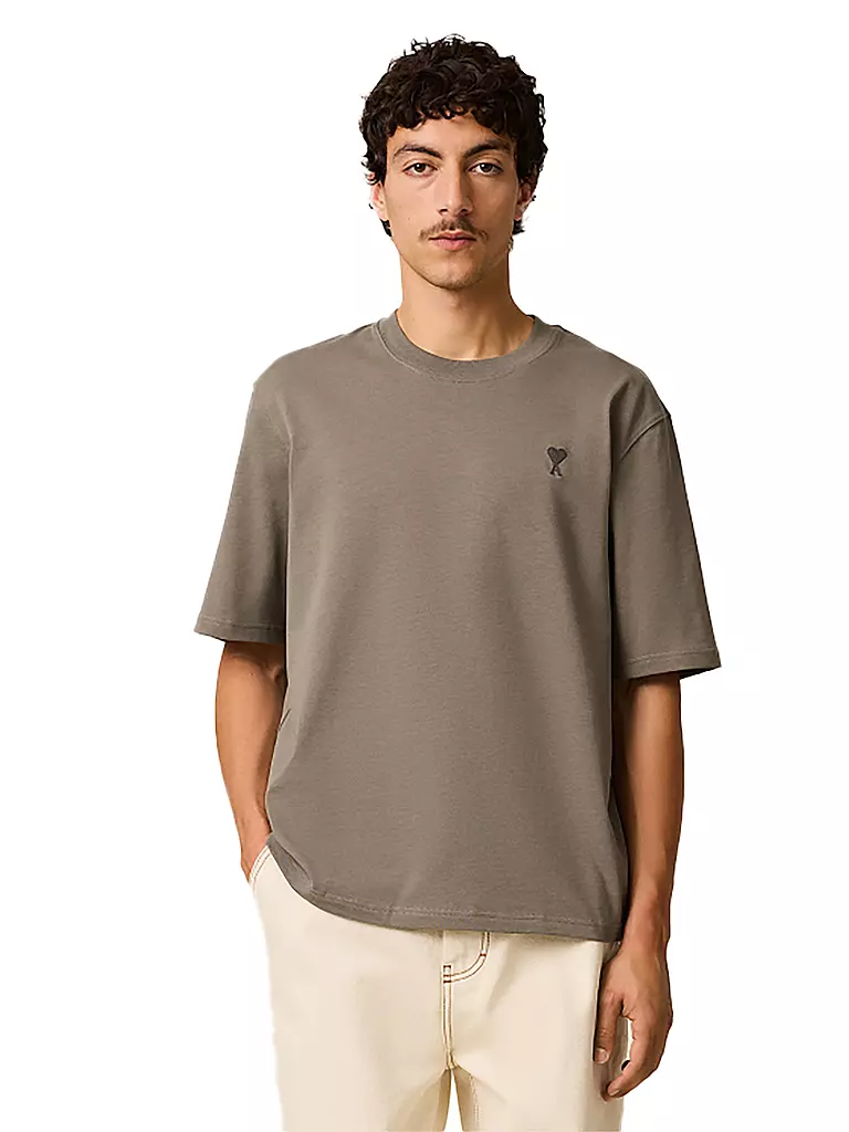 AMI PARIS | T-Shirt | grau