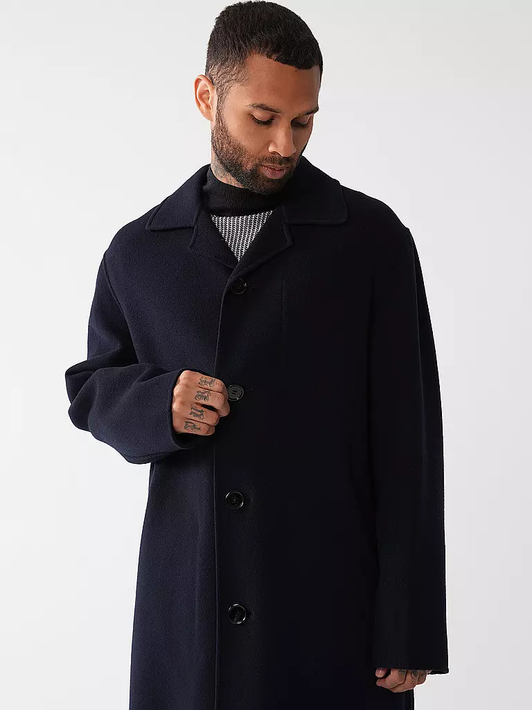 AMI PARIS | Wollmantel | dunkelblau