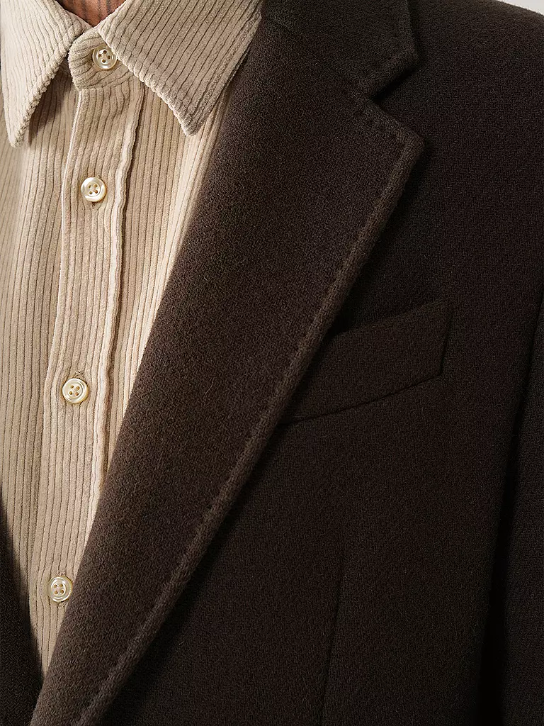 AMI PARIS | Wollmantel | braun