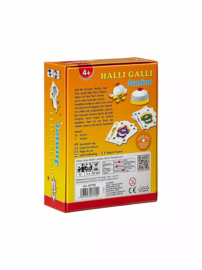 AMIGO | Kinderspiel - Halli Galli Junior | 
