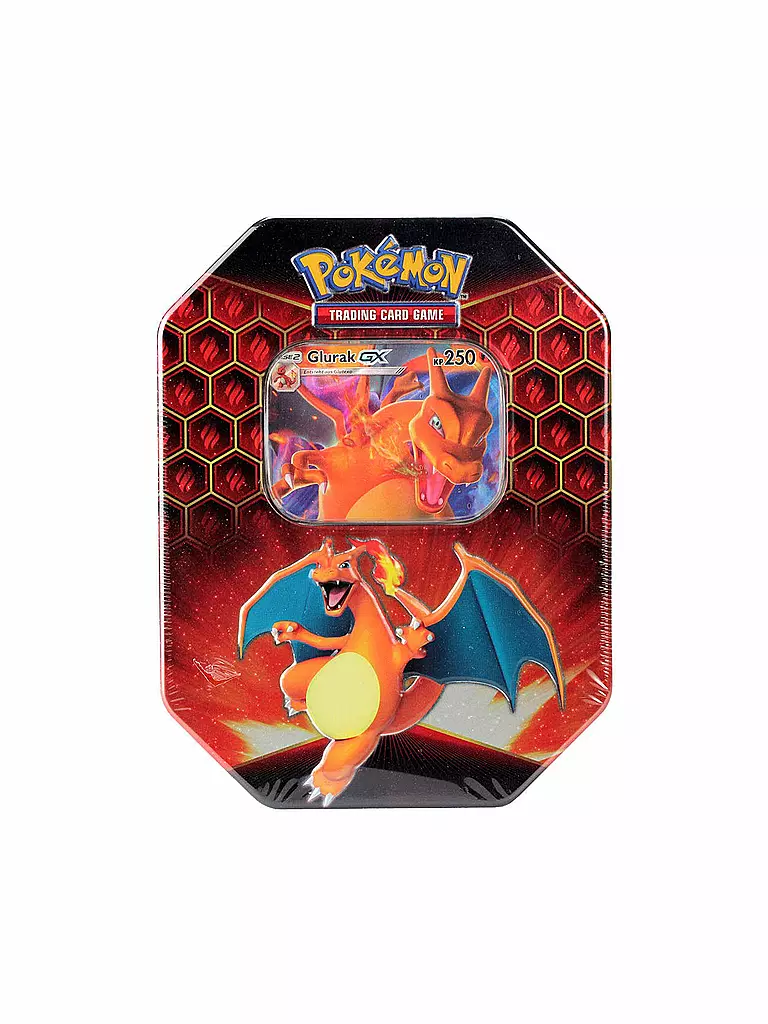 AMIGO | Sammelkarten - Pokemon Tin 79 Glurak GX | transparent