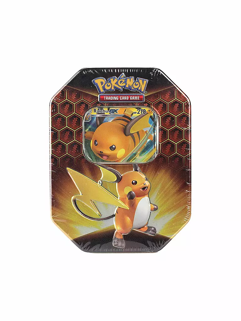 AMIGO | Sammelkarten - Pokemon Tin 80 Raichu GX | transparent