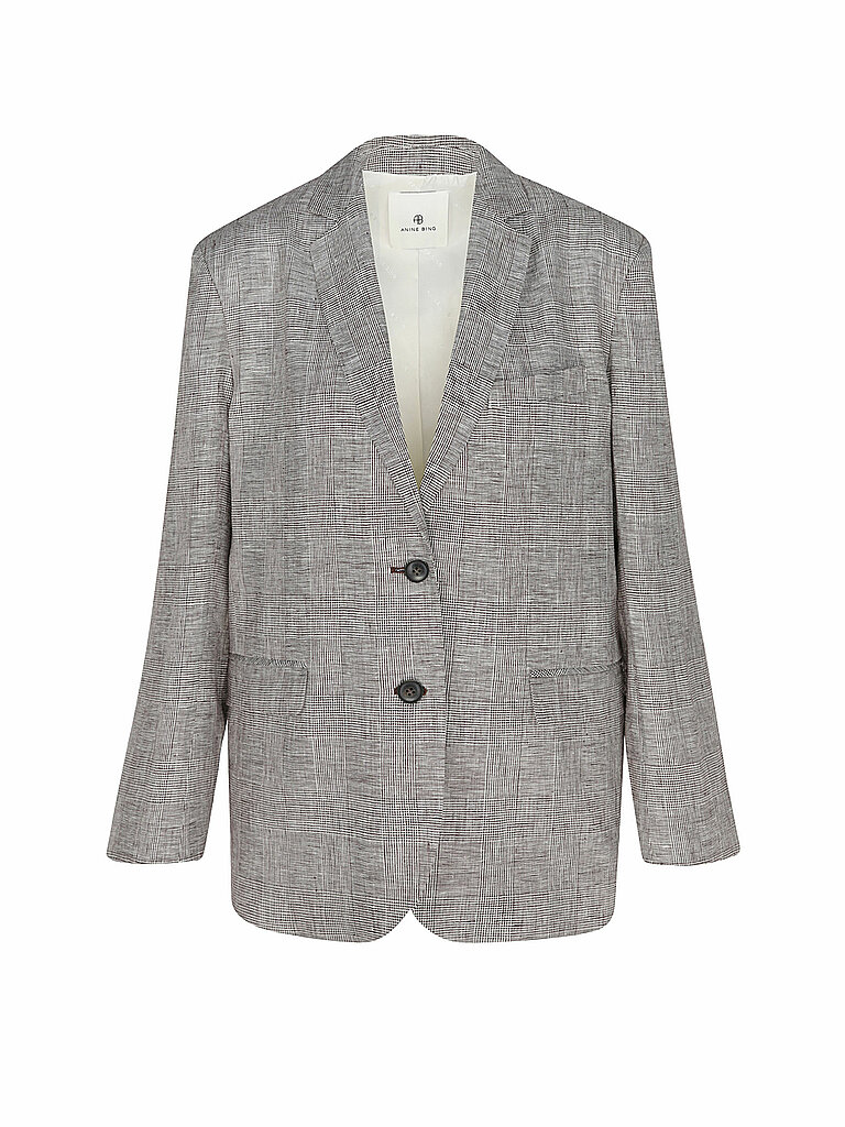 ANINE BING Leinenblazer QUINN schwarz | M