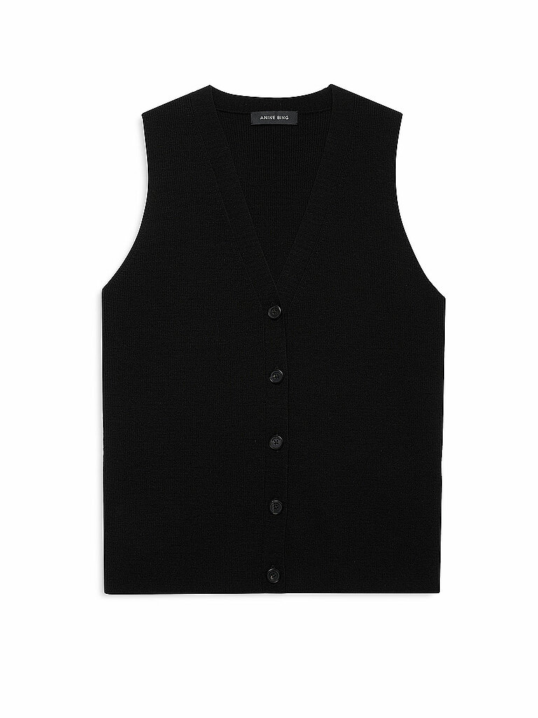ANINE BING Gilet schwarz | M