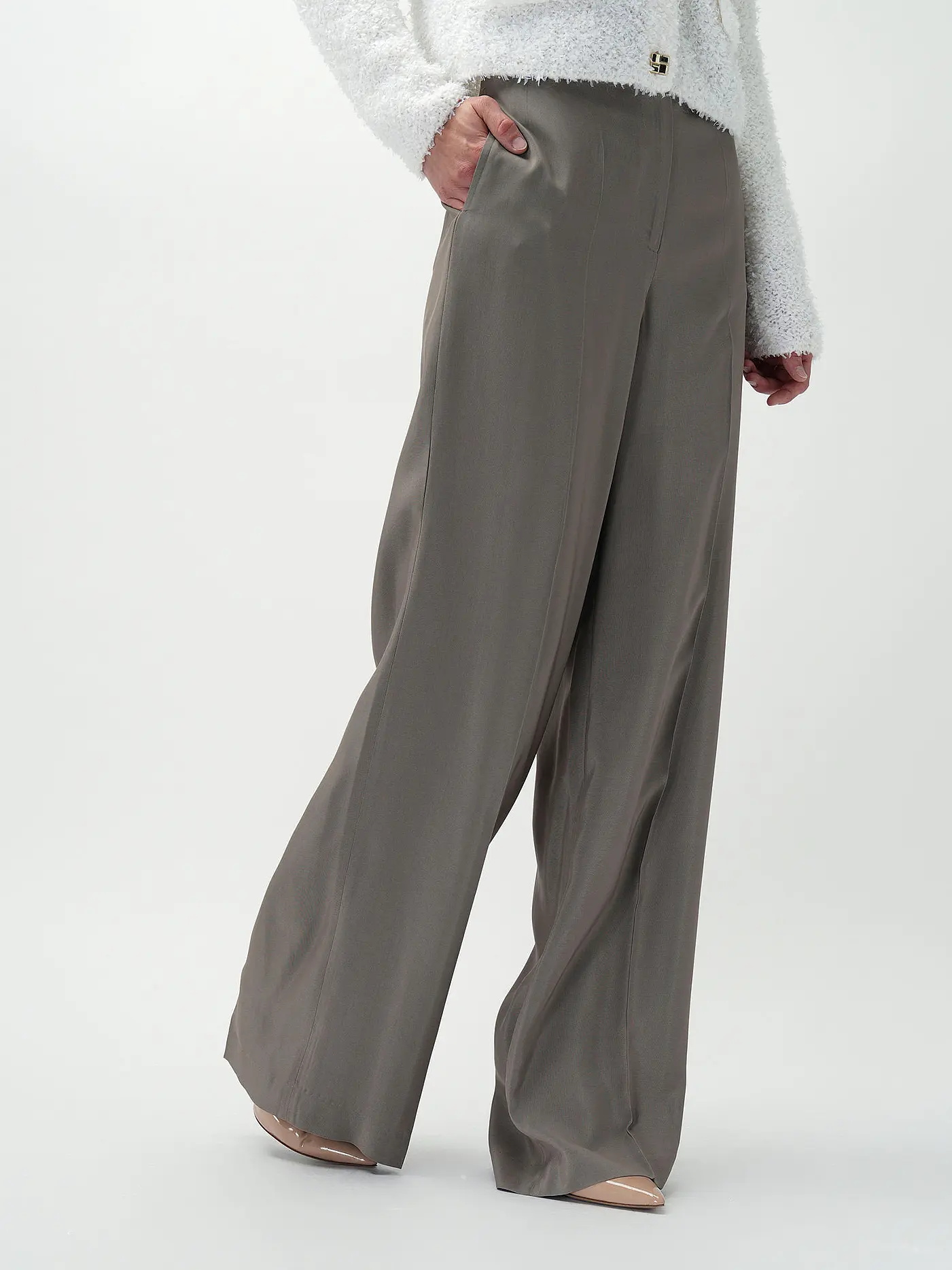 ANINE BING | Businesshose DOLAN  | grau