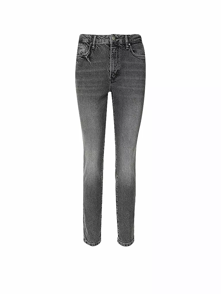 ANINE BING | Jeans Skinny Fit Jagger Highwaist | grau