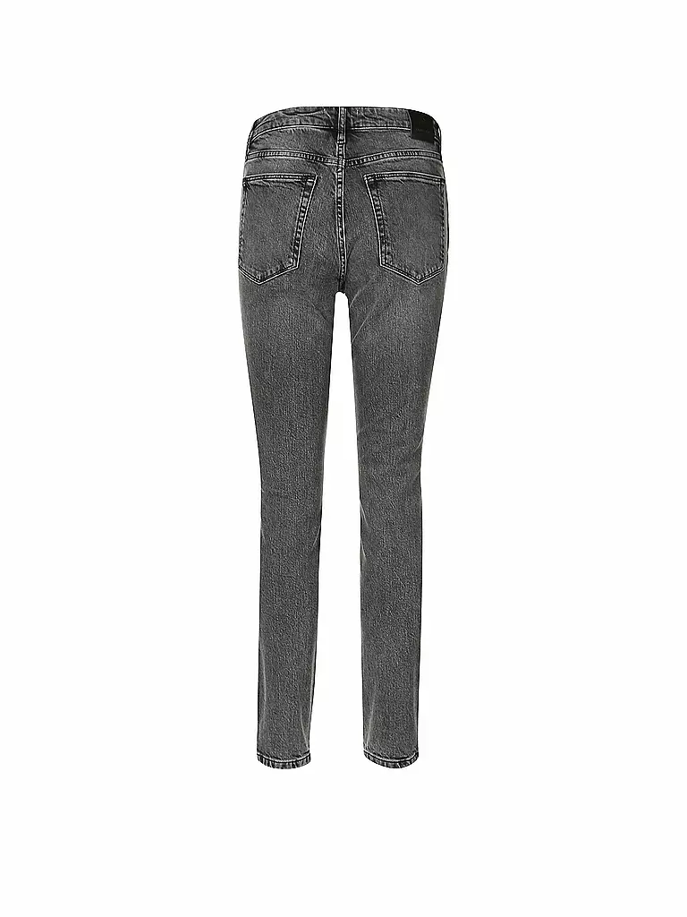 ANINE BING | Jeans Skinny Fit Jagger Highwaist | grau