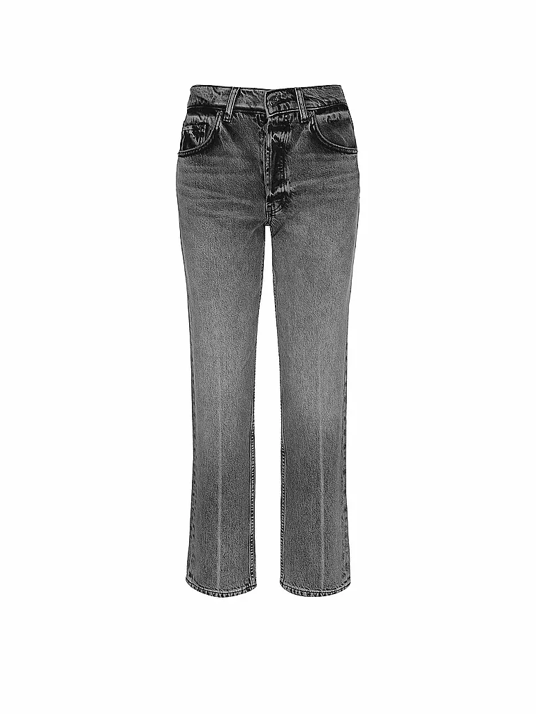 ANINE BING | Jeans Straight Fit KATE | grau