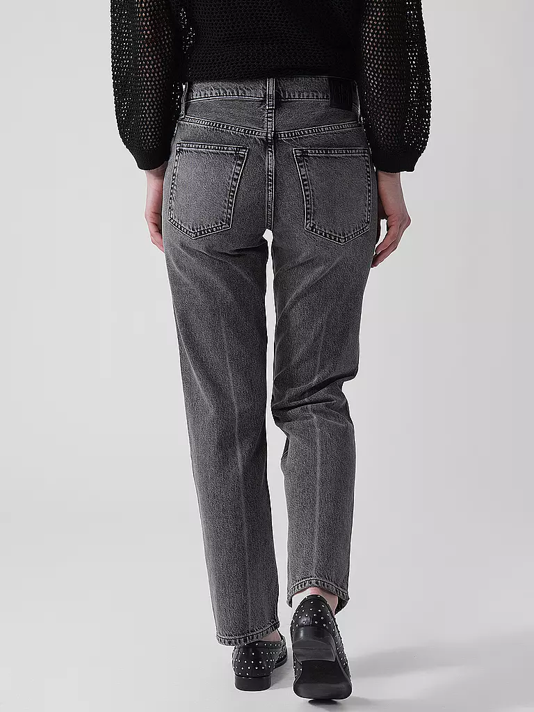 ANINE BING | Jeans Straight Fit KATE | grau