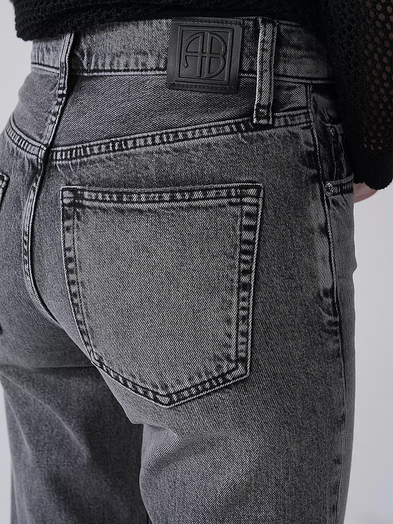 ANINE BING | Jeans Straight Fit KATE | grau