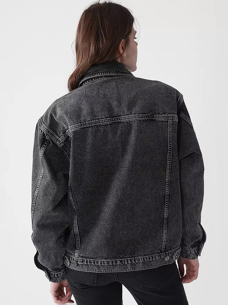ANINE BING | Jeansjacke RORY | grau