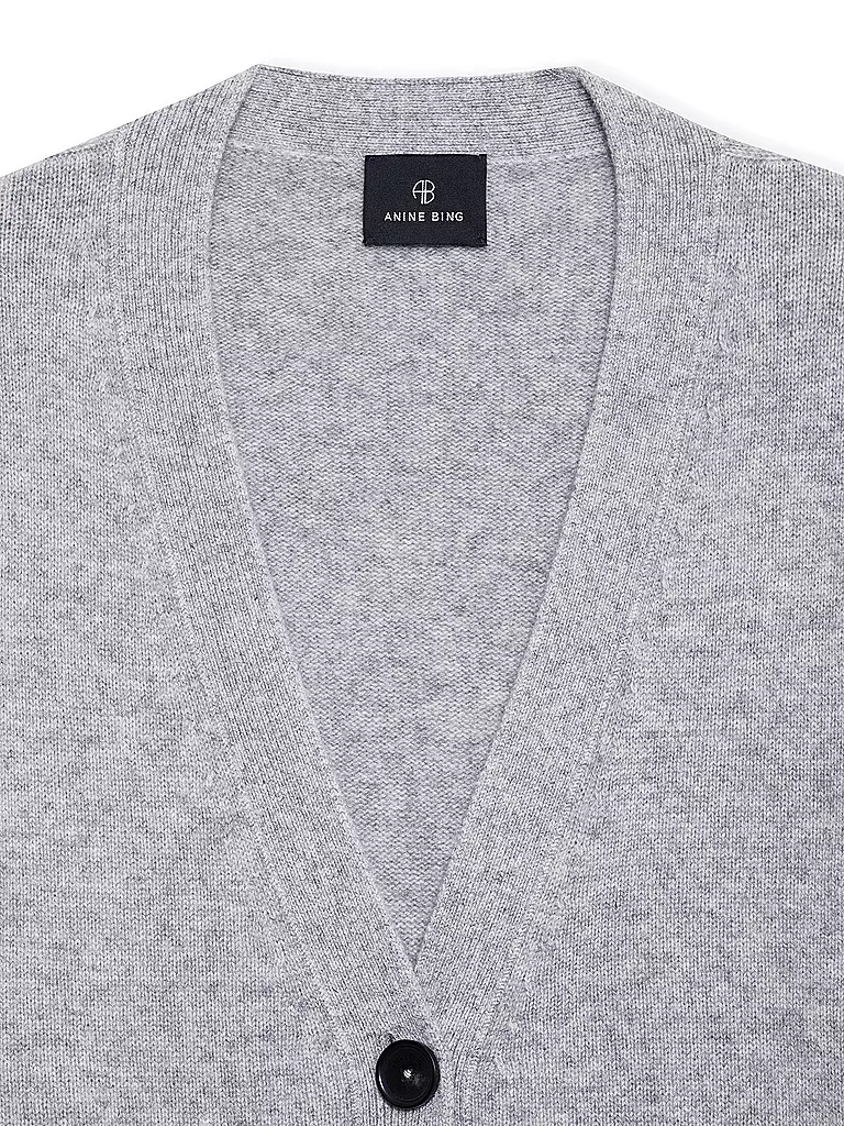 ANINE BING | Kaschmirjacke JACKSON | grau